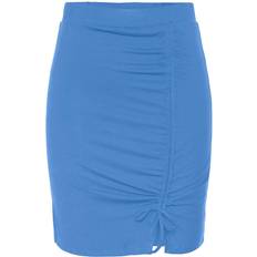 Pieces Pcneora Hw Short String Skirt - Marine Blue