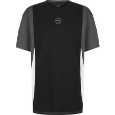 Guld T-shirts Puma T-Shirt King Top Sort/Grå/Hvid