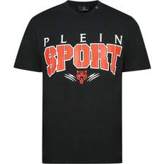 Philipp Plein Sport Mens Bold Logo T-shirt - Black