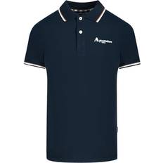 Aquascutum London Tipped Polo Shirt - Navy Blue