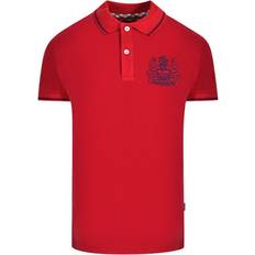 Aquascutum Aldis Tipped Polo Shirt - Red