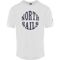 North Sails Circle Logo T-shirt - White