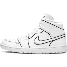 Jordan Chaussures Jordan Basket Air 1 Mid SE 'Iridescent Trim' White