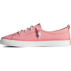 Sperry Dam Skor Sperry Women's Crest Vibe SeaCycled Sneaker, Flamingo PIN