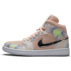 Chrome - Femme Sneakers Jordan Wmns Air 1 Mid SE 'P(Her)Spective' - Purple