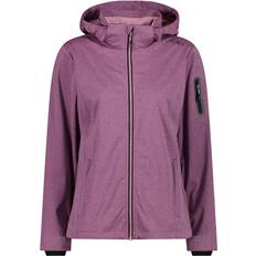 Light softshell jacka dam CMP Light Softshell Melange Jacka För Kvinnor - Pink Fluo