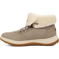 UGG Green Lace Boots UGG Lakesider Mid Lace-Up Goat Women's Shoes Olive