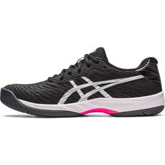 Asics Pink Racket Sport Shoes Asics GEL-Game Men's Tennis Shoes Black/Hot Pink