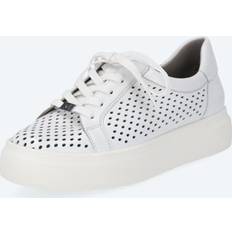 Caprice Leather Trainers for Women - White