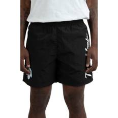 Mitchell & Ness UNC Team Essentials Nylon Shorts Musta