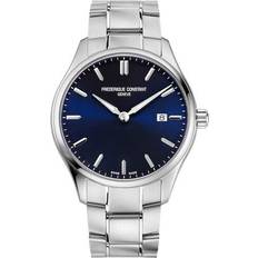 Frederique Constant Watches Frederique Constant Classics Watch, 40mm Blue/Silver