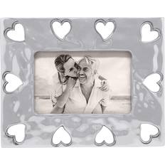 Green Photo Frames Mariposa Open Heart Border Frame 4 x 6 Marco de Foto