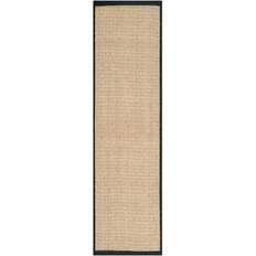 Safavieh Fiber Marina Basketweave Beige, Natural, Black