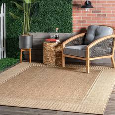 Carpets & Rugs Nuloom Asha Simple Border Brown 60x"