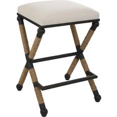 Furniture Uttermost Firth Oatmeal Nautical Bar Stool