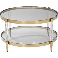 Furniture Uttermost Kellen Gold Coffee Table