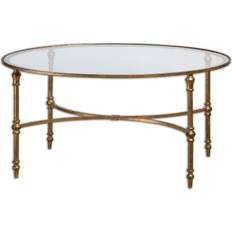 Gold Coffee Tables Uttermost Vitya Gold Coffee Table