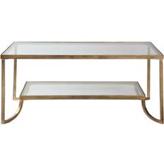 Gold Coffee Tables Uttermost Katina Gold Leaf Coffee Table