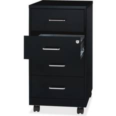 4 drawer filing cabinet Lorell 4-Drawer Mobile Vertical Filing Metal/Steel Storage Cabinet