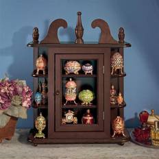 Design Toscano Savile Row Hardwood Curio Display Veggskap