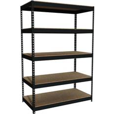 Shelving Systems Lorell Riveted Steel 72 Depth Recycled Shelving System