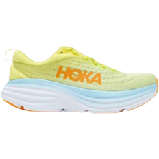 Hoka Bondi 8 Butterfly Primrose Sneakers - Yellow Men's