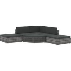 vidaXL 46742 Outdoor Lounge Set, Table incl. 3 Sofas