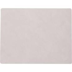 Hvid Duge & Stofservietter Lind DNA Square Dækkeserviet Beige, Grå, Hvid