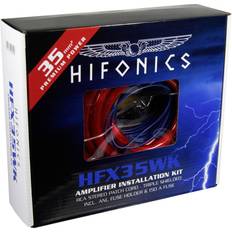 HiFonics Boots- & Autolautsprecher HiFonics Car Stromkabel-Set