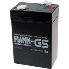 6v 4.5 ah Fiamm Fiamm PB-6-4.5 Blybatteri 6V 4.5 Ah