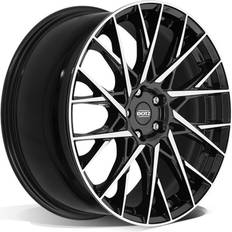 Dotz Fuji dark Black polished 7.5x19 5x112 ET48