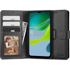 Motorola e13 Tech-Protect WALLET BLACK MOTOROLA E13 [Levering: 4-5 dage]