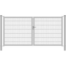 Gartentore Profi Classic Strong Symmetrical Gate 6/6/6mm 400x200cm