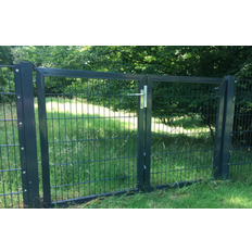 180.0 cm Hekken Gartentore Profi Premium-Line Symmetrical Gate 400x180cm