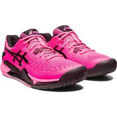 Asics Pink Racket Sport Shoes Asics Gel-Resolution Court Shoes SS23