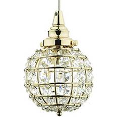 Guld Vindueslamper Oriva Chrystal Vindueslampe 10cm