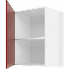 BigBuy Home Meuble Haut De Cuisine L 40 cm Rouge Mat Armoire