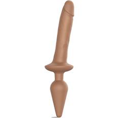 Strap-on-Me Strap-Ons Sex Toys Strap-on-Me Dildo Plug-in Realistic L Caramel