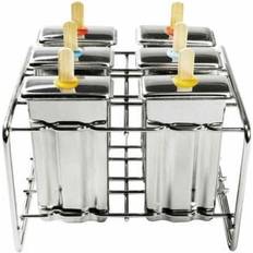 Ruostumaton teräs Jäätelömuotit Pulito - Popsicle Mold 6pcs 13cm