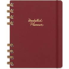 Lilla Kalendere Moleskine Undatierter Life Kalender Xl, Wochen-Monatskalender, Einband, Crush Cherry