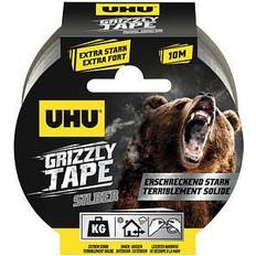 Silber Klebeband & Klebebandhalter UHU Grizzly Tape Gewebeband St.