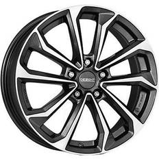 Car Rims Dezent ks dark Gunmetal polished 7.5x18 5x114.3 ET45