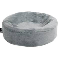 Betræk til hundeseng BiaBed Betræk Til Bia Original Round Rib Grey