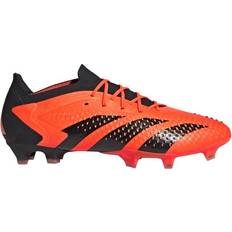 Men - Orange Football Shoes adidas Predator Accuracy.1 Low Firm Ground Boots - Team Solar Orange/Core Black/Core Black