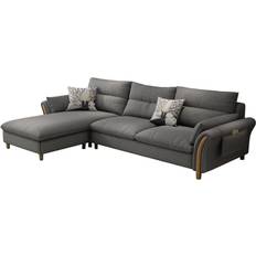 Right - Sofa Beds Sofas Modern Grey Sofa 78.7" 5 Seater