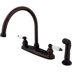 Kingston Brass KB725SP Vintage Centerset Kitchen Faucet Brown, Bronze