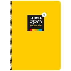 Lamela Yellow A4 Notebooks 5 Pack