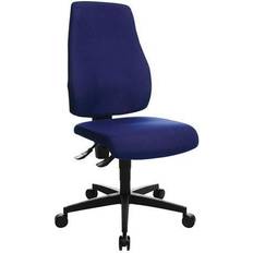 Topstar Sillas de oficina Topstar Bürodrehstuhl m.Permanentkontakt Blau 420-550 mm 110kg Silla de oficina