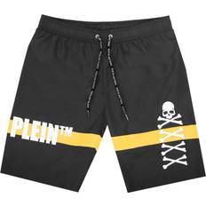 Skull bones Philipp Plein TM Skull and Bones Swim Shorts - Black