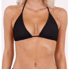 Beige Bikinitoppe Neo Noir Skin Lobster Bikini Top - Black